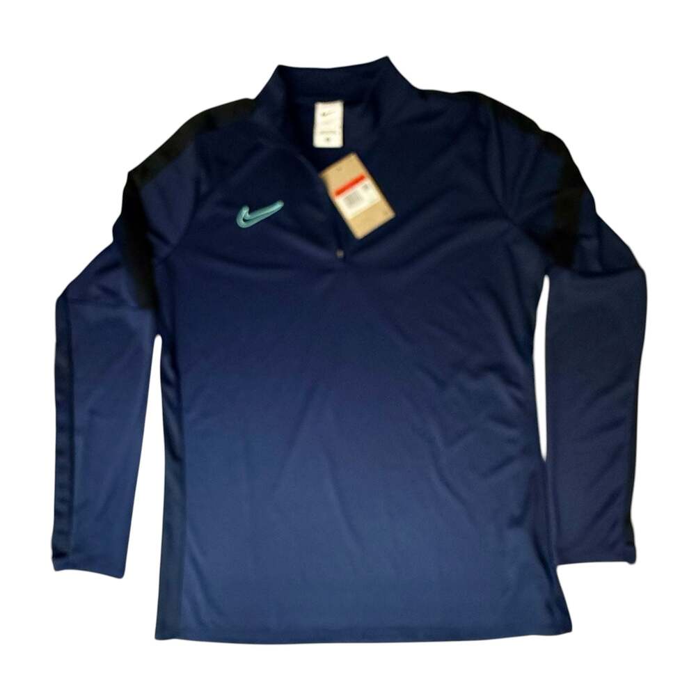 Nike Women's Academy 23 Drill Top Midnight Navy Size L